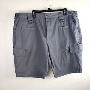 Men's LAPG Operational Tactical Grey Cargo Multi-pocket Shorts Waist SZ 44